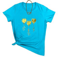 Camiseta Coração Paz Gratidão Amor Moda Evangélica Cristã Gospel T-shirt Feminina Baby.