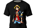 Camiseta masculina lufi Anime