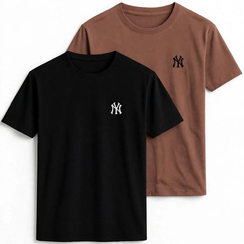 Kit 2 Camiseta NY Onersized Masculina