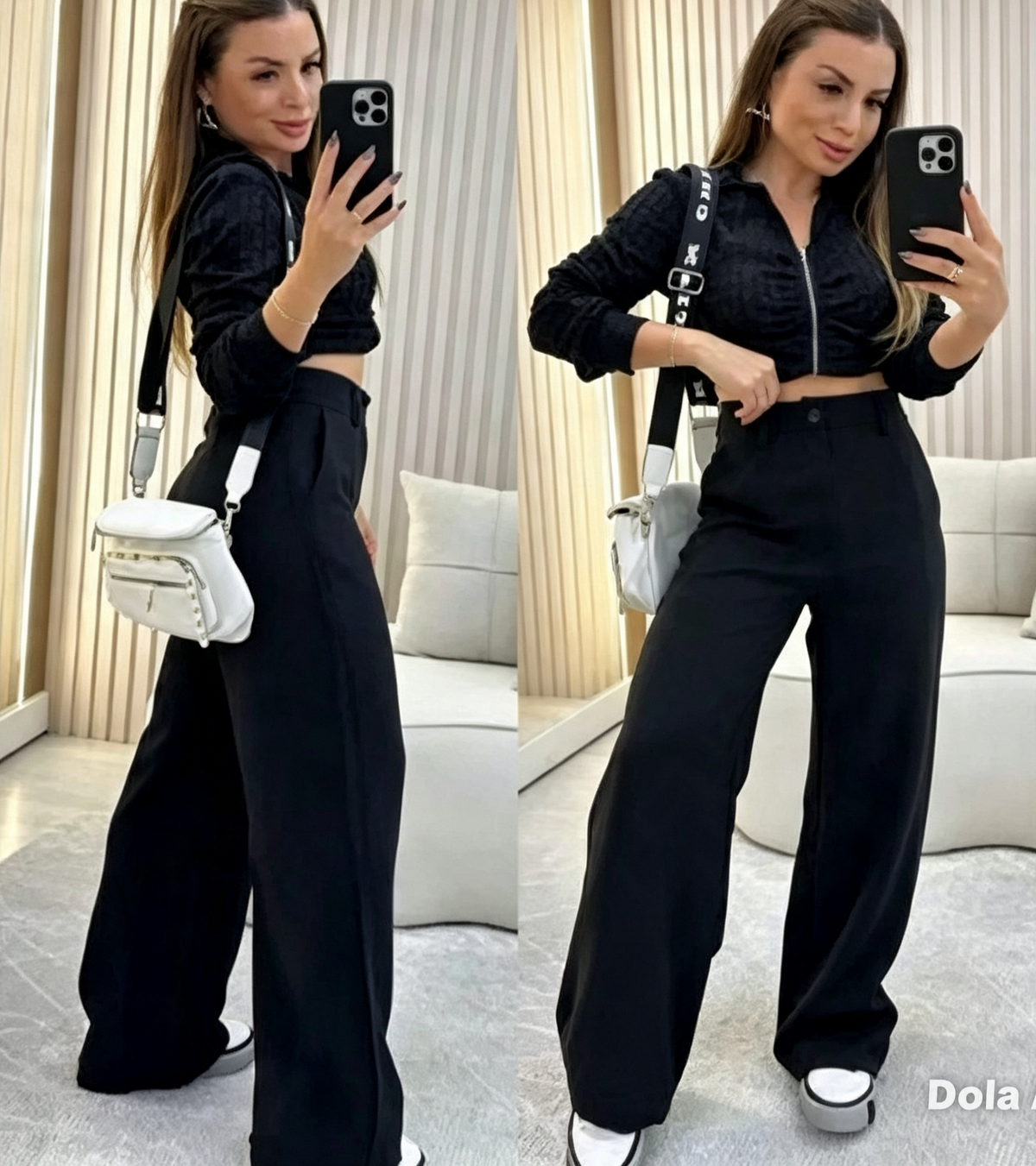 Calça Pantalona Alfaiataria Premium